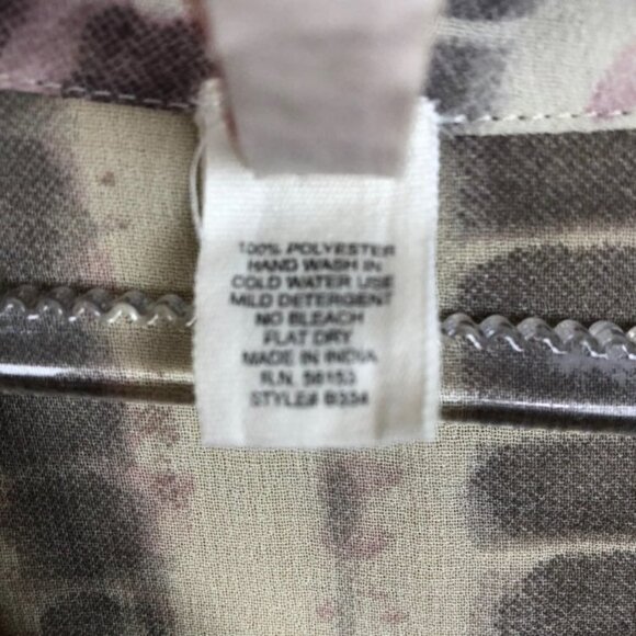 RAGA Snakeskin Embellished Blouse New NWT XS - Picture 6 of 10